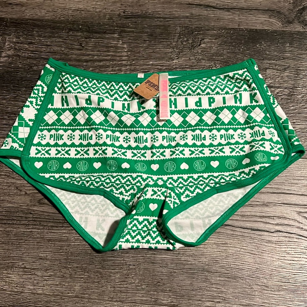 NWT pink cheeky panties size large